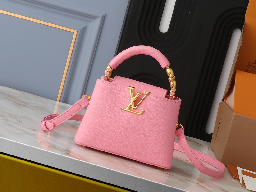 LV Classic Handbag Monogram Canvas Model M24728 Interior Pocket Everyday